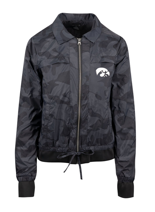 Women’s Black Camo Jacket