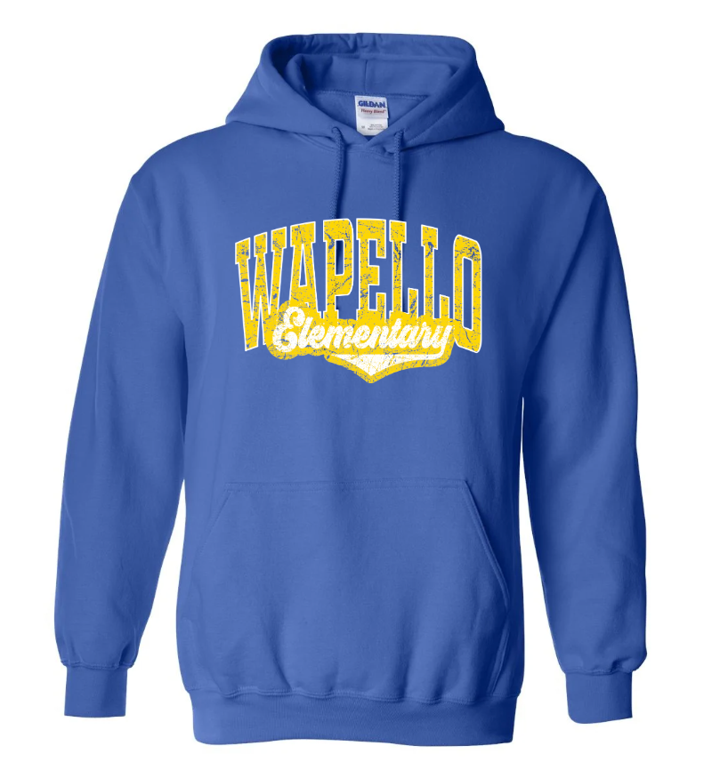 Wapello Elementary Hooded Sweatshirt (youth & adult)
