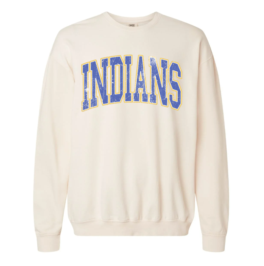 INDIANS Comfort Colors Crewneck