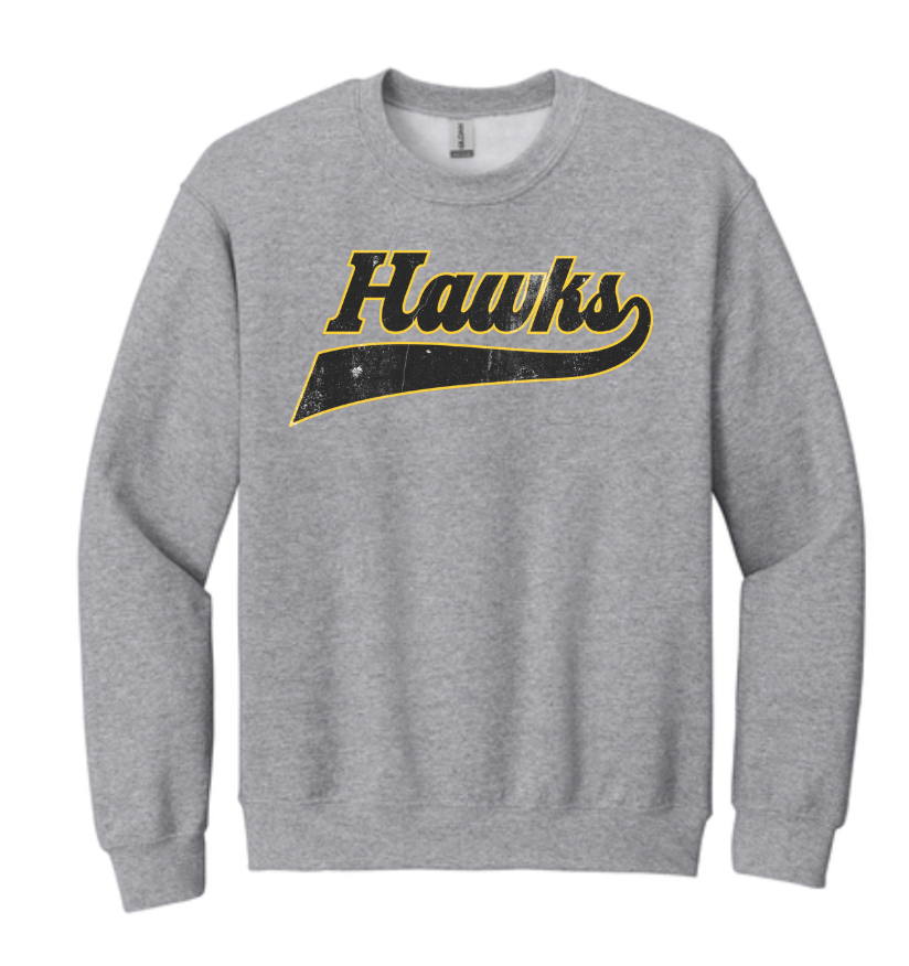 Hawks Crewneck (youth + adult)