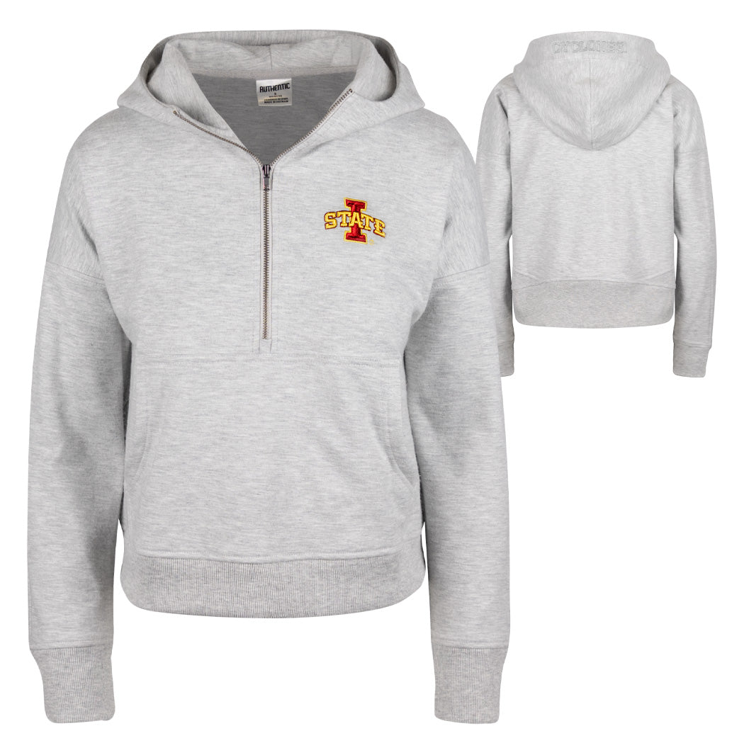 Women’s Embroidered Hooded 1/2 Zip